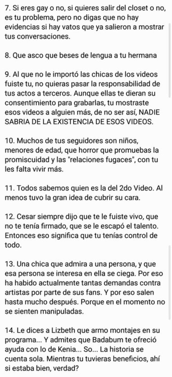 moodesomamona's tweet photo. Tiene toda la razón si la gente no empieza a cancelar a estos tipos no se con que lo harán!
(no son míos, y no recuerdo el usuario)
#JDLavateLaMazacuata #JDPedofilo #JDcancelado https://t.co/wSofa8cUoH
