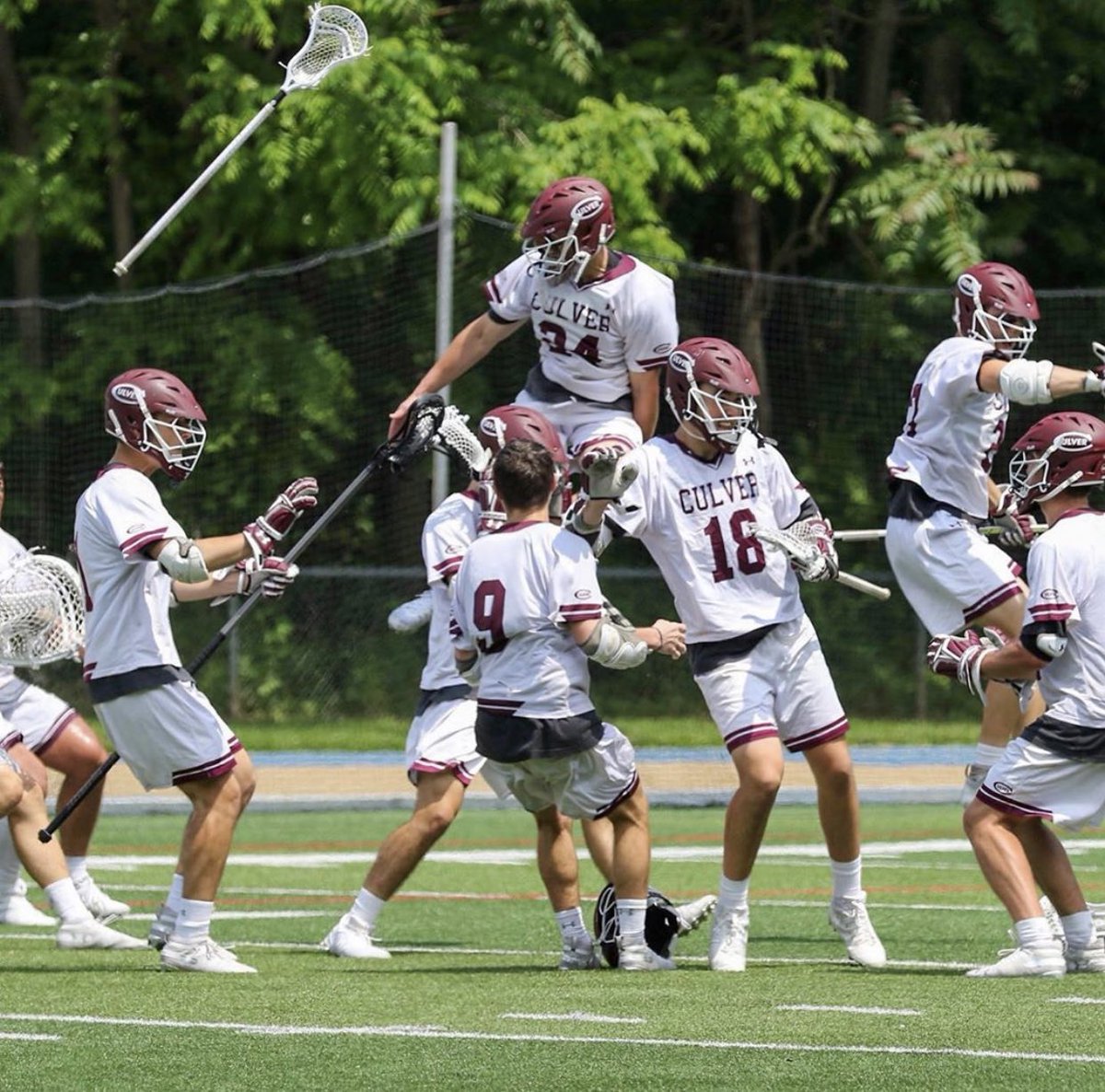 Today would have been one of the best rivalries in high school lacrosse...