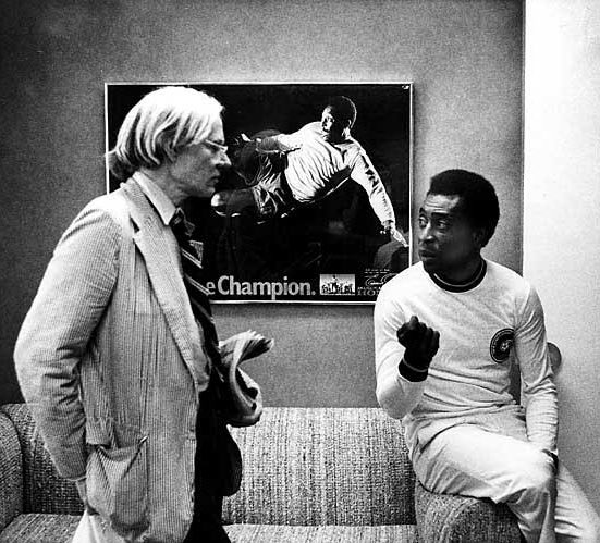 "Pelé was one of the few who contradicted my theory: instead of 15 minutes of fame, he will have 15 centuries.”- Andy Warhol
