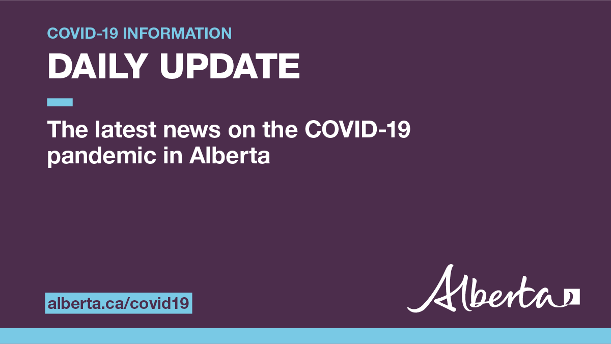 YourAlberta's tweet image. April 19 update on the #COVID19 pandemic in Alberta. Aggressive public health measures continue to be implemented to stop the spread of #COVID19AB.