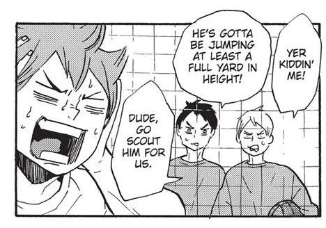 It's so funny how Hinata would excel at basically any sport 