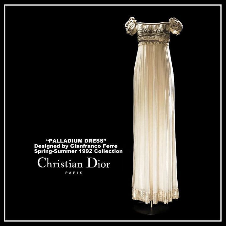 Did you know that this 1992 Christian Dior palladium dress was the inspiration for Princess Serenity’s gown? #SailorMoon #Dior #Fashion #ChristianDior #HauteCouture #GianfrancoFerre #Couture #Dress #design #Princess #Paris @Dior