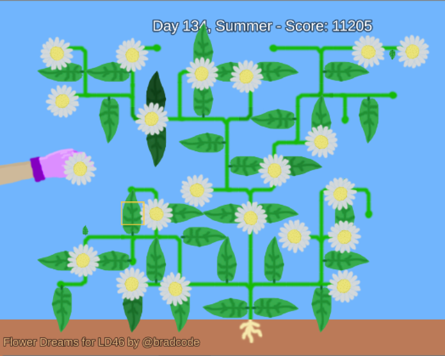 bradcode's tweet image. My #LDJAM entry is published! There's a non-zero chance I end up changing something between now and the deadline, but I'm pretty happy with this:
ldjam.com/events/ludum-d…
#gamedev
