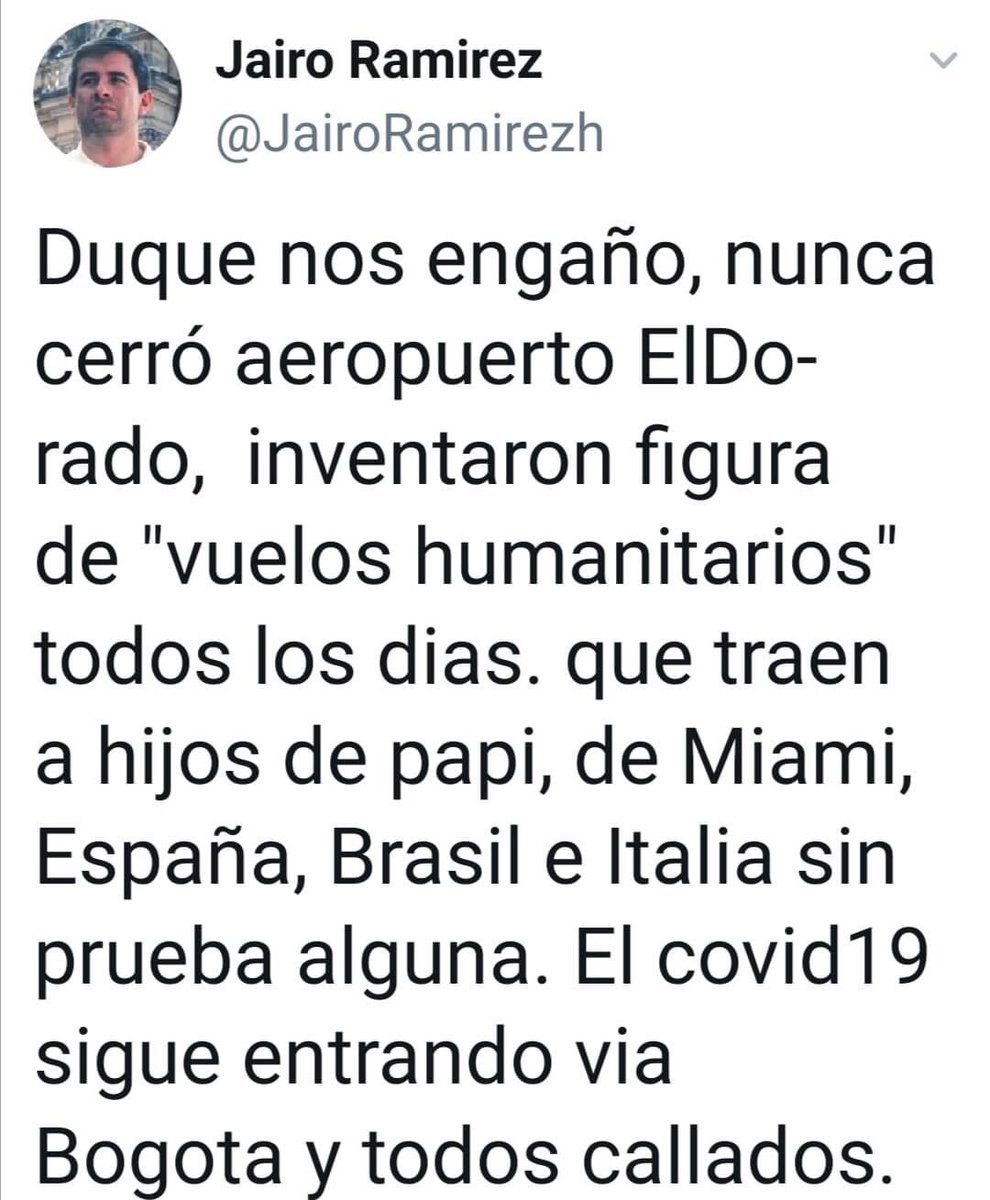 gomezcorte's tweet photo. @IvanDuque @IvanDuque https://t.co/9sknObtTUo