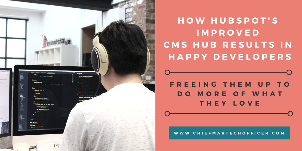 RemotishAgency's tweet photo. Are you a #developer that wants to build #websites using tools you're familiar with AND help #marketing to edit websites anytime they'd like? The you'll love @HubSpot's improved #cmshub! Check out why here: https://t.co/qemaCA3vbm
#cms #hubspotcms #hubspotcmshub #happydevelopers https://t.co/uGDxX2vCD1