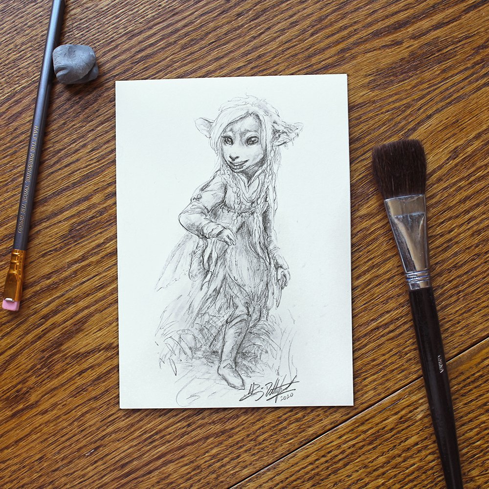 NoriRetherford's tweet photo. Another bonus sketch!

#Deethra #DarkCrystal https://t.co/InhUy9sCh4