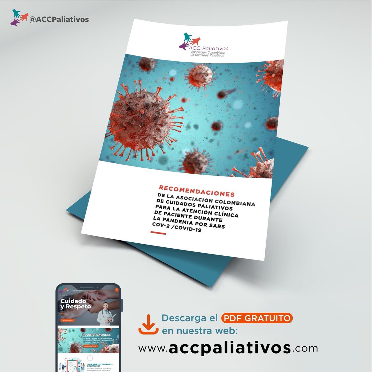 ACCP en respuesta a la emergencia realizó un documento basado en la evidencia médica disponible para la atención Paliativa y el control de síntomas en pacientes con infección por SARS cov2/Covid 19.Te invitamos a descargarlo gratuitamente web: accpaliativos.com