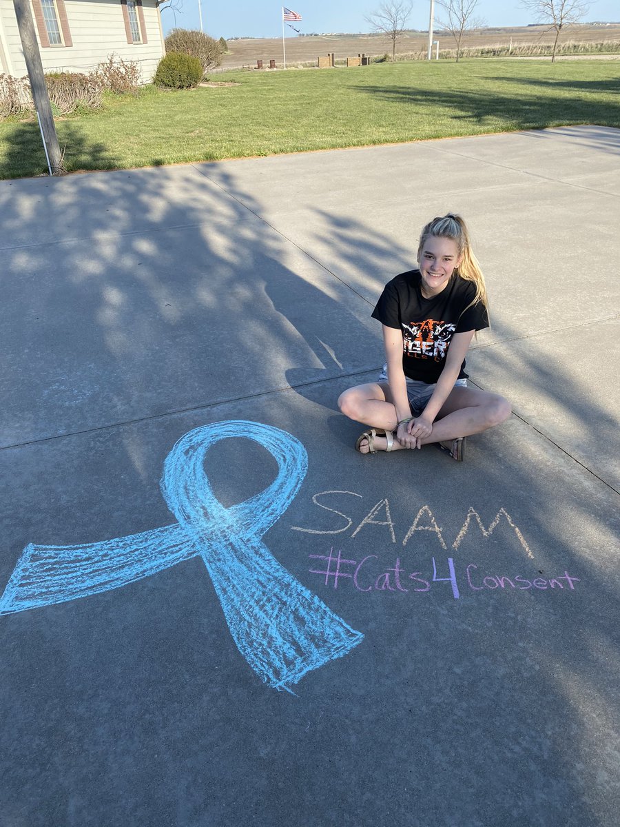 I was nominated by <a href="/libby_baumert/">Libby Baumert</a> for #Cats4Consent I nominate <a href="/loganleigh40/">Logan Edwards</a> <a href="/pscbobcats/">Peru State Athletics</a>  #c4c #saam
