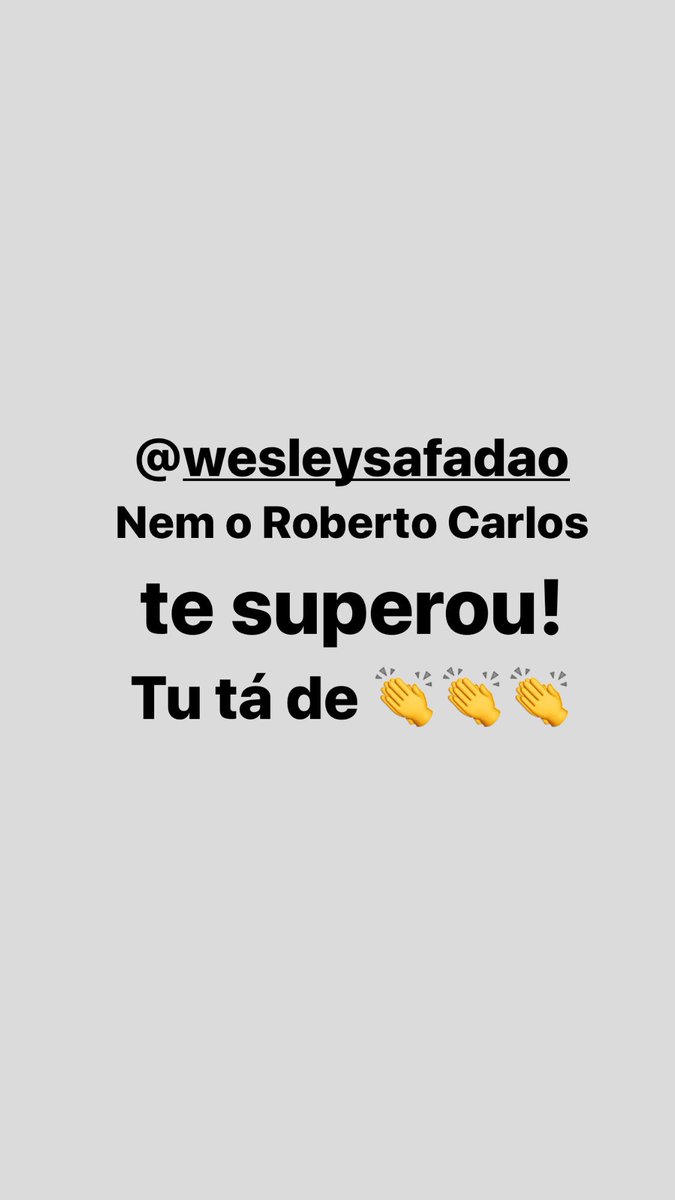 tati3ls's tweet photo. @WesleySafadao https://t.co/EDXCZqxk0e