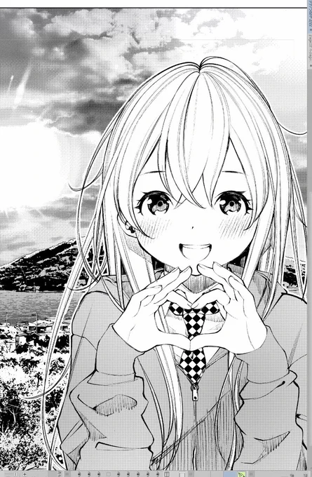 あと少しで完成…。 