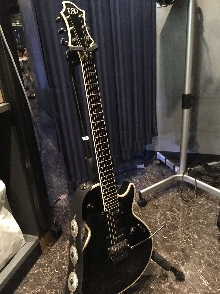 過去所有ESP 青春時代のホライゾン sugizo氏モデル S-2は自作ブリミク