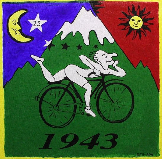 grundeman's tweet photo. Happy Bicycle Day, enjoy the ride! #BicycleDay https://t.co/4UpK0N3xh9