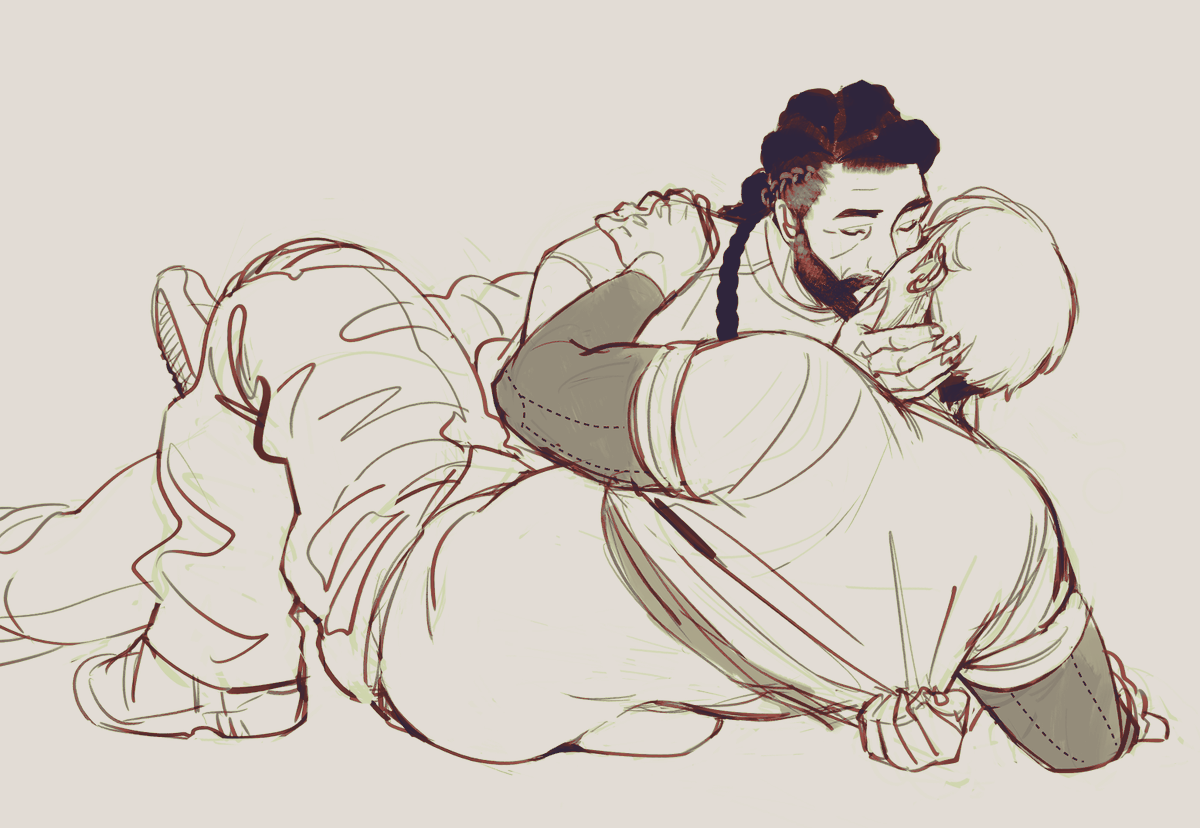 graygoyle's tweet image. Vaguely horny ol boys

(he/him for both)