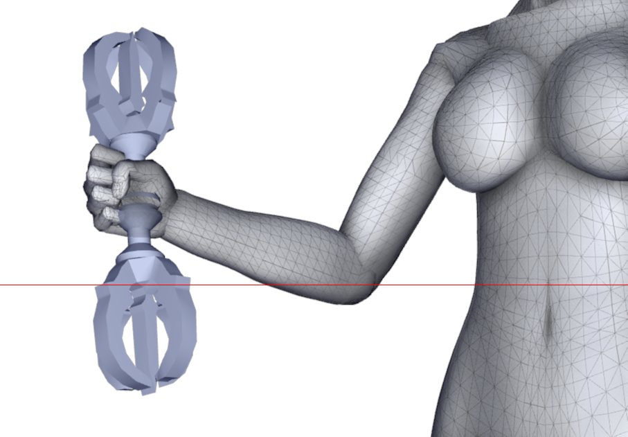 アタリ程度には十分使えるな…クリスタのアセットで探しても無いモンは作るしか無いのだ( ˘•ω•˘ ) 