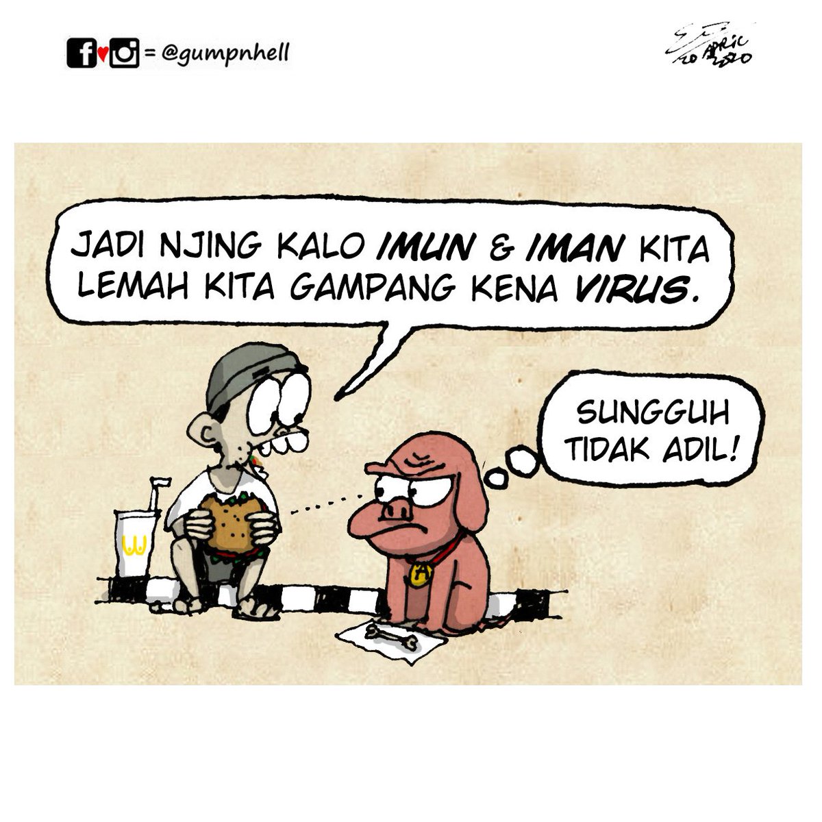 gumpnhell's tweet photo. "Orang yang sibuk dengan keyakinan orang lain, boleh jadi karena kurang yakin dengan keyakinannya sendiri".

- @gusmusgusmu https://t.co/CU2kqgf3dh