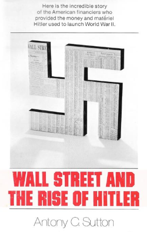 For this I would point you Antony Sutton's excellent work:"Wall Street & the Rise of Hitler"Which describes in detail the 1925 merger of 6 German firms to form the IG Farben super monopolyIG & by extension Nazis & WWII would've been possible without the help of Wall Street