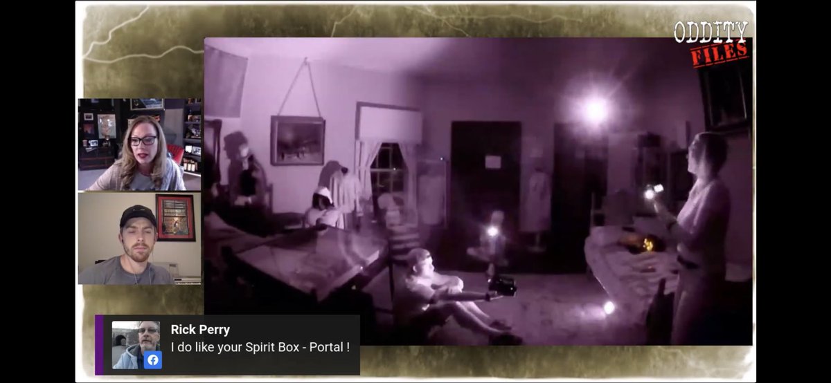 OddityFIles's tweet photo. Our first LIVE STEAM of an episode with Q&amp;A was a hit!  Did you miss it?  It’ll be on our Facebook page (https://t.co/vPkHLhpXx2) through Wednesday.  Let us know if you want us to do more. #oddityfiles #oddityfilescrew https://t.co/M5dE5She8L