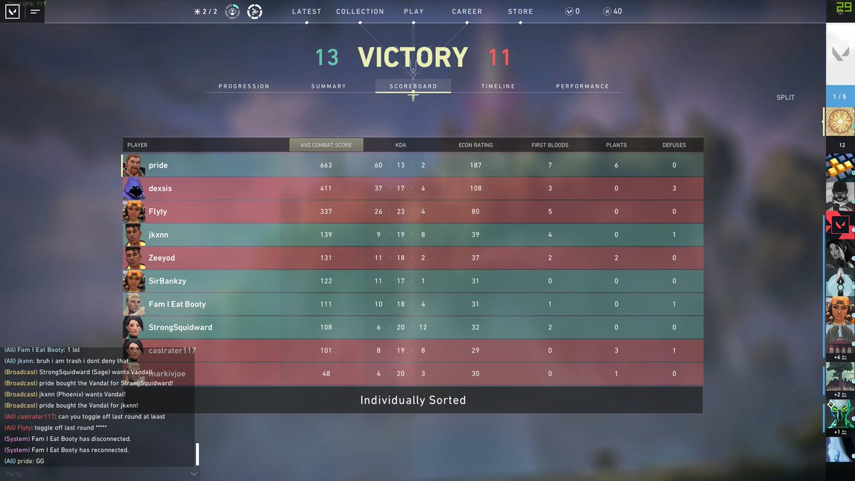 Highest kills in a match so far lmao