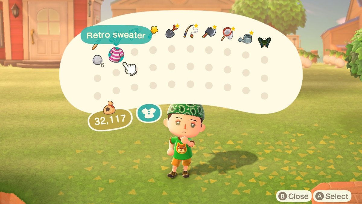 DrgnExile's tweet photo. Retro Sweater is 80s/early 90s. ;_; #oldd #AnimalCrossing #ACNH #NintendoSwitch https://t.co/1My6Z1F1W3
