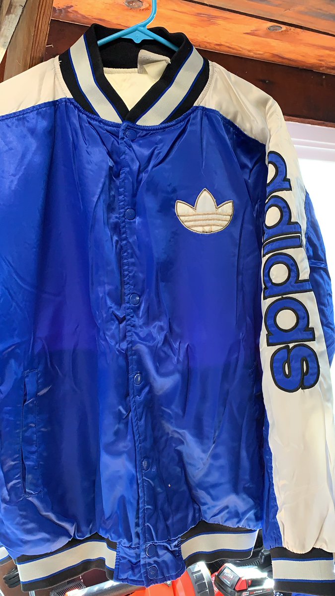 “My Adidas”. #RunDMC.  Name the year of this jacket