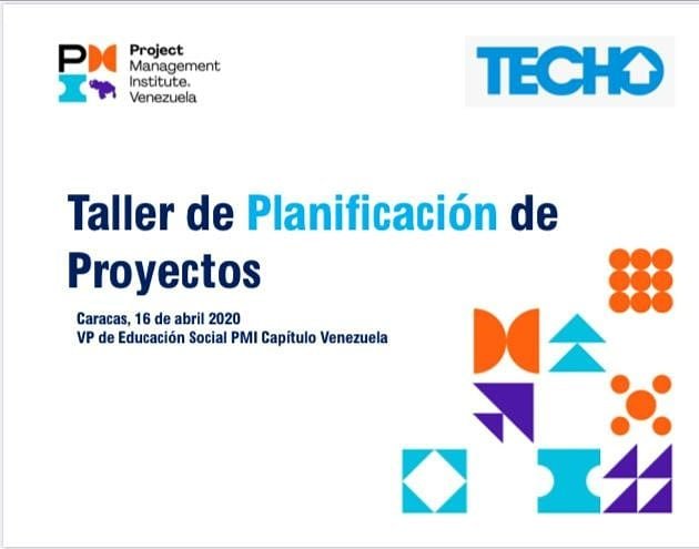PMI_V's tweet photo. Si algo nos ha enseñado esta #Cuarentena es la oportunidad que tenemos para seguir creciendo. Estamos trabajando con @TechoVenezuela para impartir dos talleres de planificación de proyectos para Techo Internacional.
#PMIV #Venezuela #Crecimiento #SaldremosDeEsta #QuedateEnCasa https://t.co/ooTXCp91f0