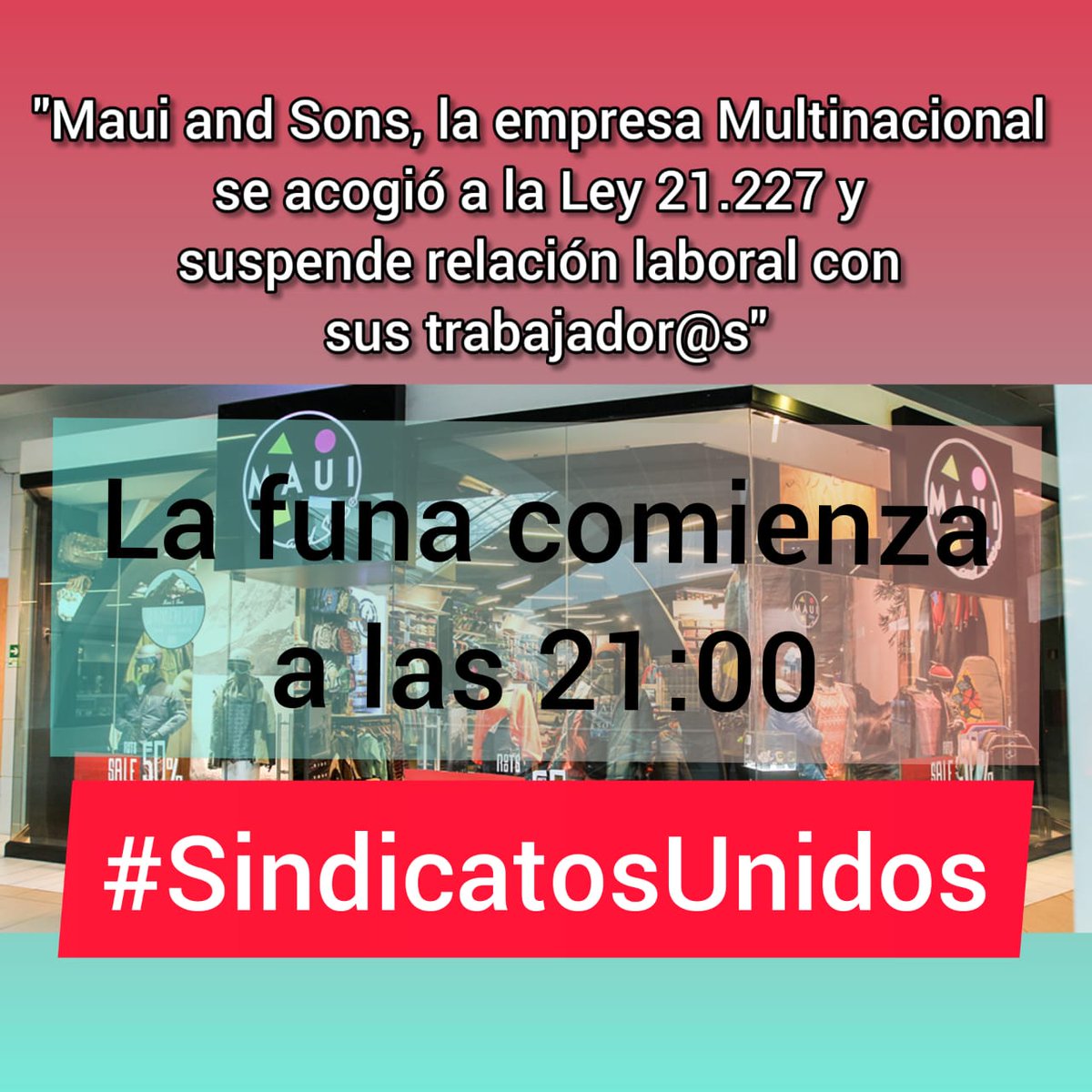 beatrizosores's tweet photo. @danieljadue Porfa un rt 🙏 #SindicatosUnidos contra el gobierno de hambre de Piñera https://t.co/J3ZxOrMmGi