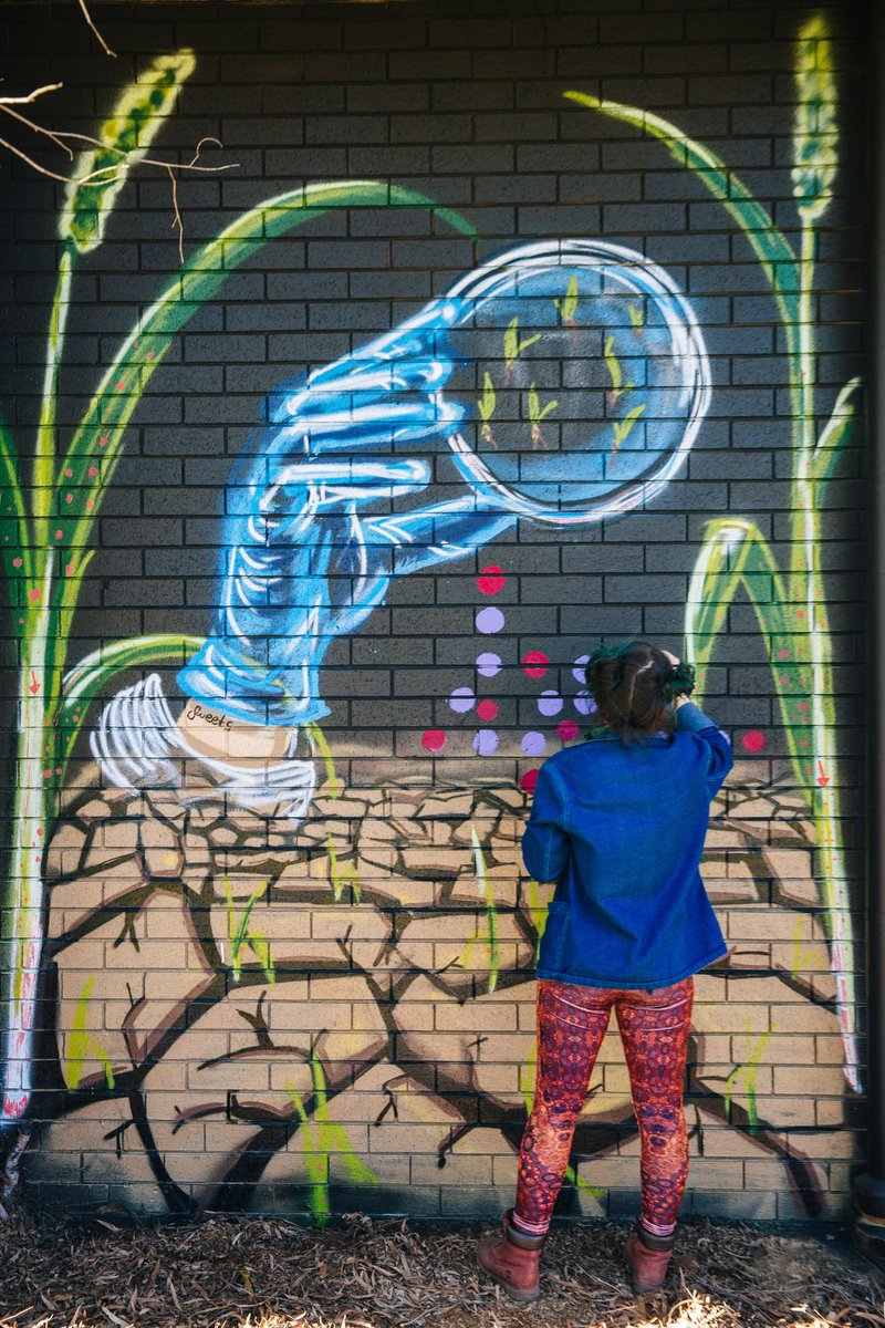 The many aims of Science Meets Street Art!1. Break down stereotypes of both scientists and street artists2. Increase sciart collab3. Attract arts audiences to sci + sci audiences to arts4. Reach audiences who don't usually attend sci events5. Scicomm skills for scientists