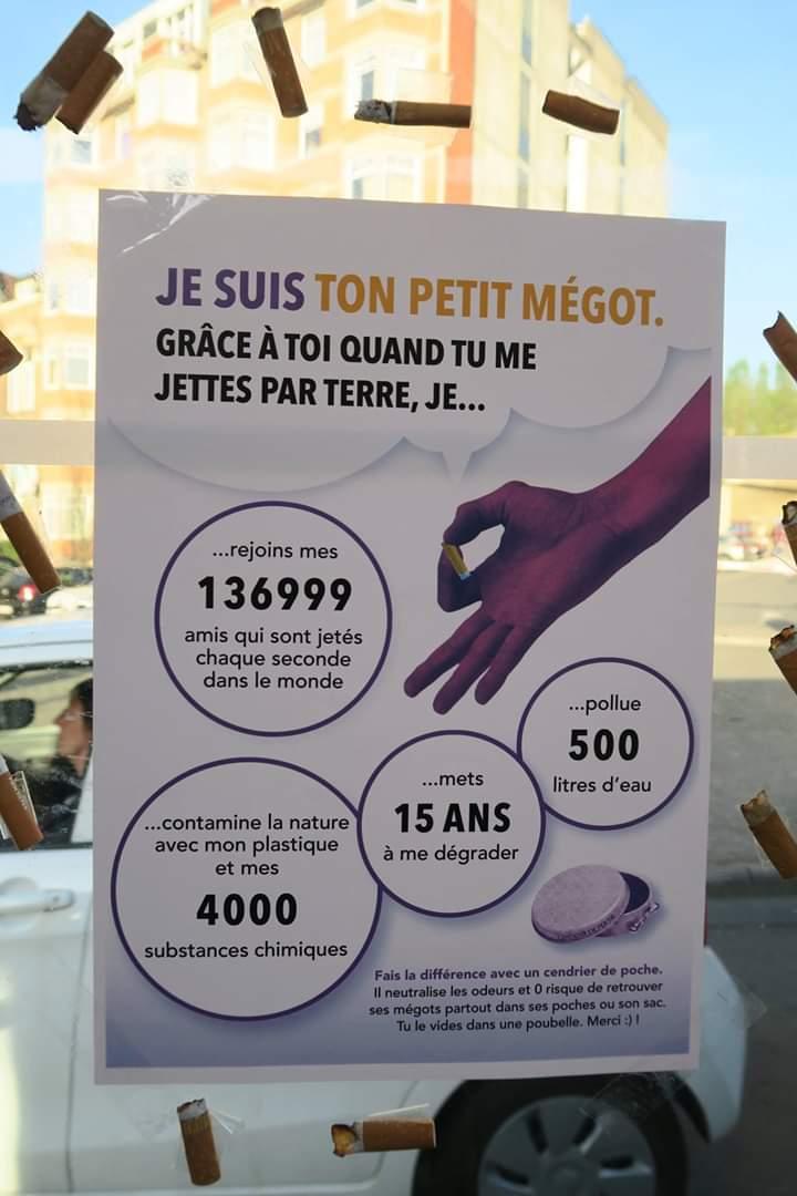 SelfieVert's tweet photo. #environnement 
#pollution 
#cigarettes 
#plasticpollution https://t.co/eg3bIzEHWr