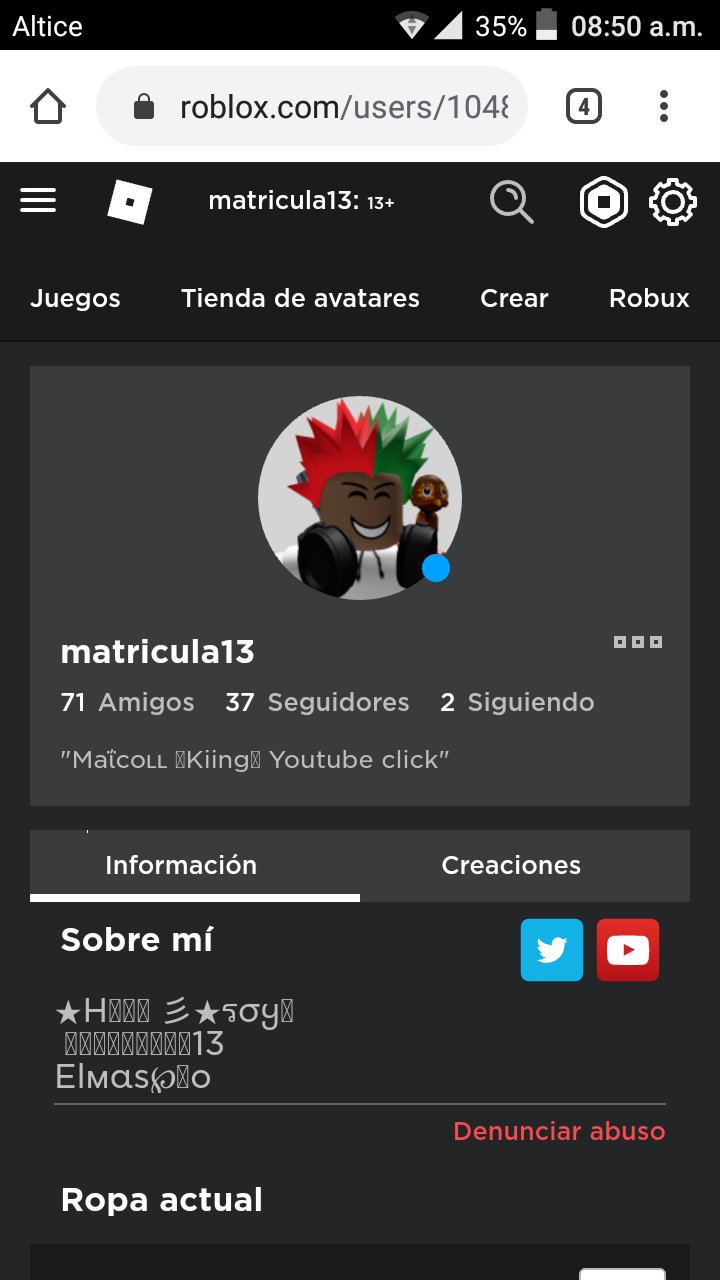 Roblox | Conta roblox 100k de robux gastos