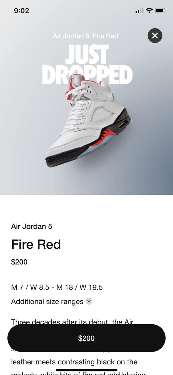 snkrs shock drop