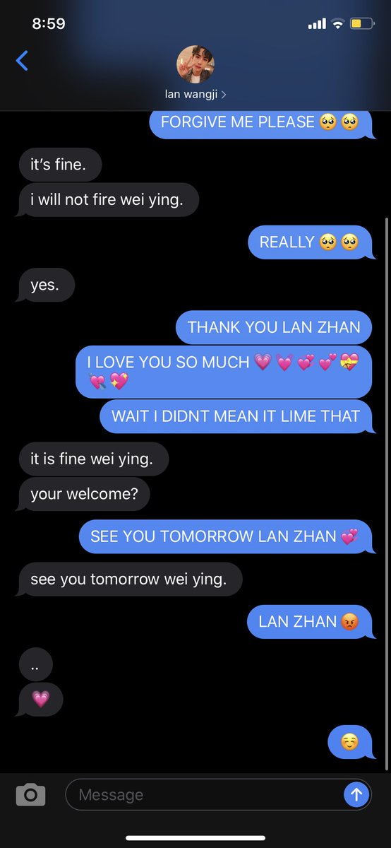 35) he loves lan zhan,, wbk