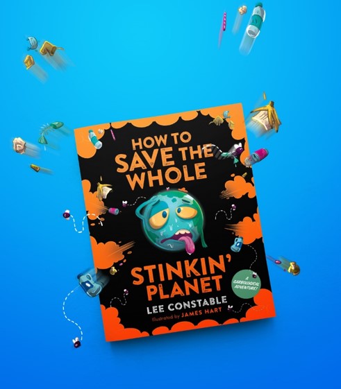Last year I had one of my most rewarding experiences as a science communicator. I published my first book.It's called 'How to Save the Whole Stinkin' Planet' ( @PenguinBooksAus). It's a hands-on, funny, superhero adventure through waste science! Meet Captain Garbology!