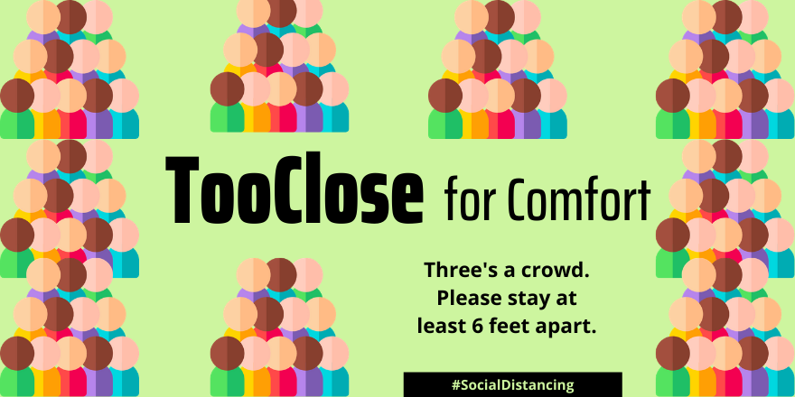 LMasc492's tweet photo. #SocialDistancing is still crucial in all aspects of everyday life to mitigate #COVID19. Avoiding crowds keeps everyone safer. Remember to stay at least 6 feet apart at all times. #VCUCOVID19Comm https://t.co/g2xFhyMBJ7