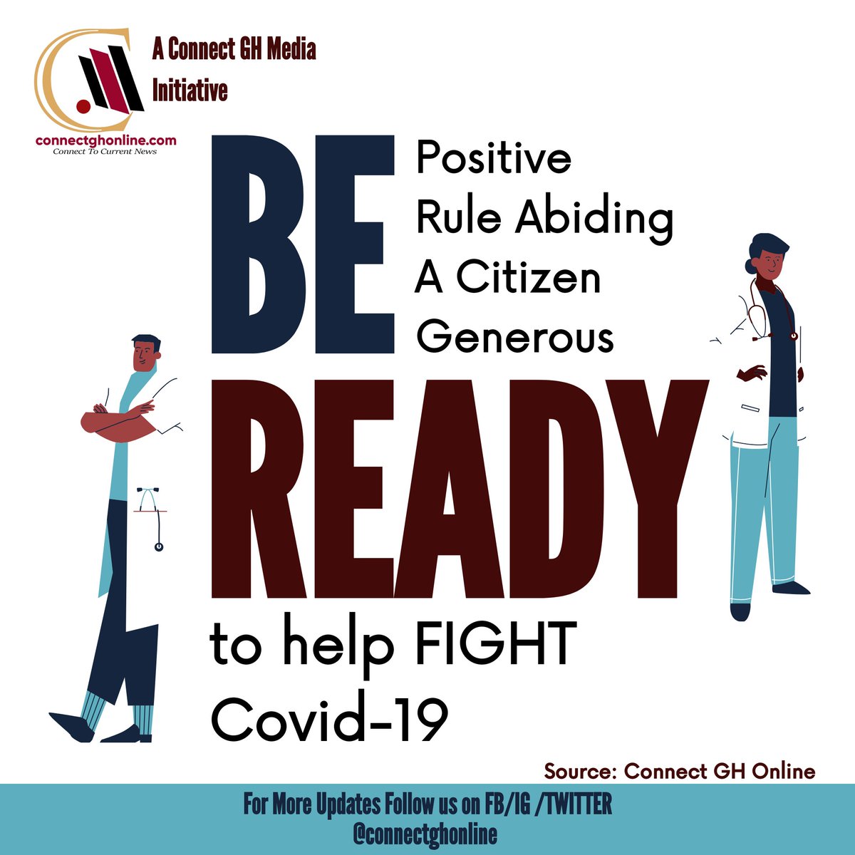 ConnectGhOnline's tweet photo. Whether on LOCKDOWN 🔒Or NOT.
Your life is your priority, let us observe safety measures to help kick Covid out..
#GetaFaceMask😷
#AvoidtheCrowd👨‍👩‍👧‍👦🧑‍🤝‍🧑👥
#stopthestigmatization
#stayhome if you have nothing important to do in town..
#staysafe.
📍A Connect GH Online Initiative 💻 https://t.co/sIjDUoFm7H