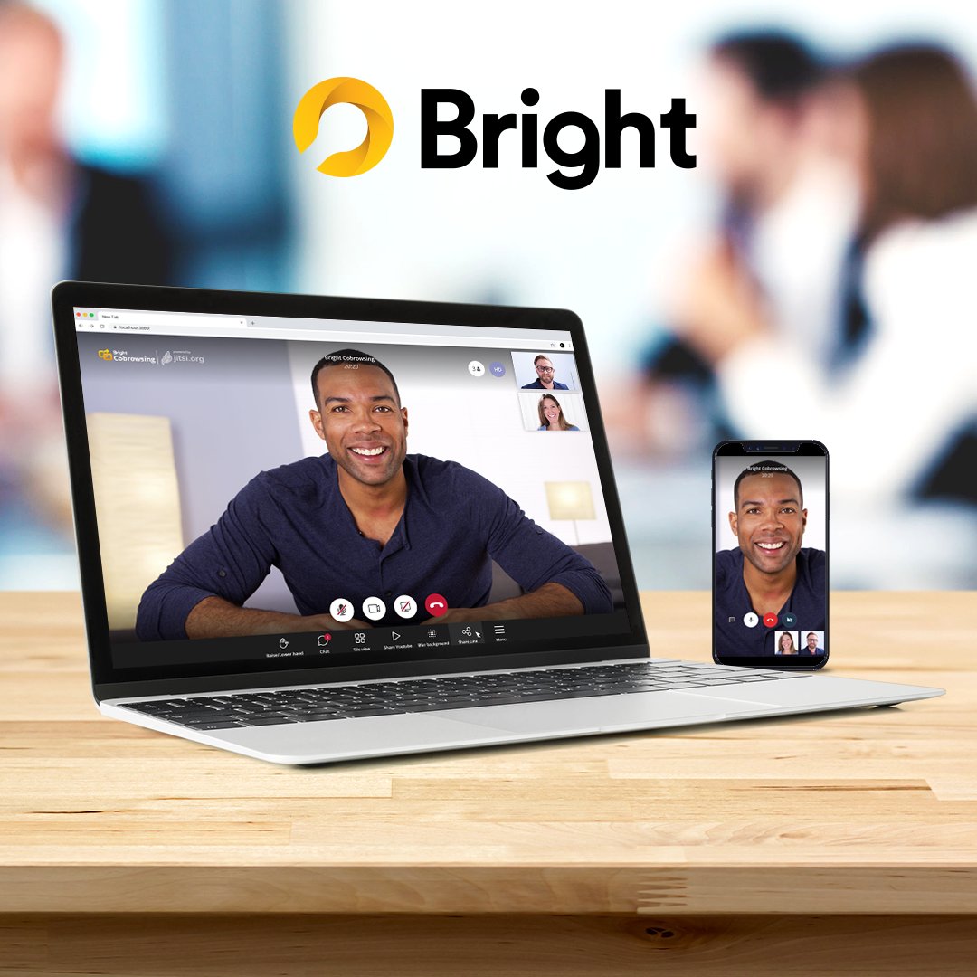 BrightBrowser's tweet photo. Finally, cobrowsing with your mobile is now possible with Bright's cobrowsing app! Try it now on your mobile for free. 👇

For iPhone users, get it here: https://t.co/wDdL7Amsin
And for Android users, here: https://t.co/AA5kNP9dX2

#apps #newapp #ios #android #productivitytools https://t.co/7DZEijqibB