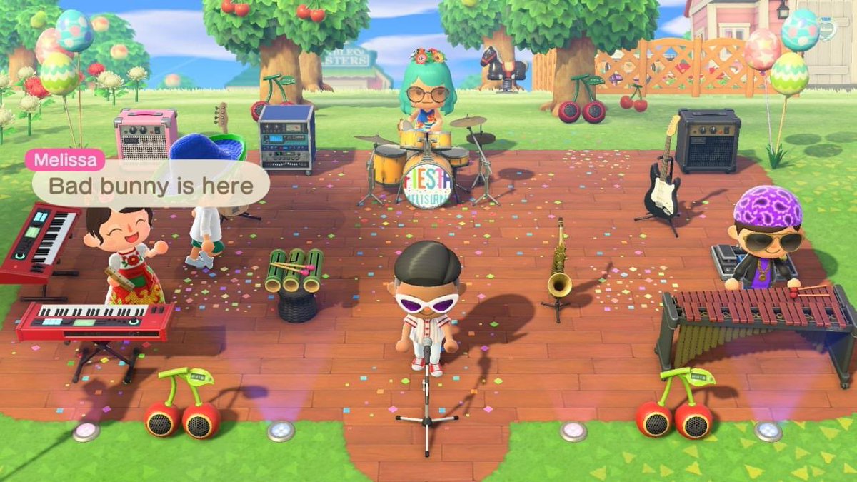 Guest star, Bad Bunny! I mean  @JerryMontejano   #AnimalCrossing     #ACNH     #NintendoSwitch