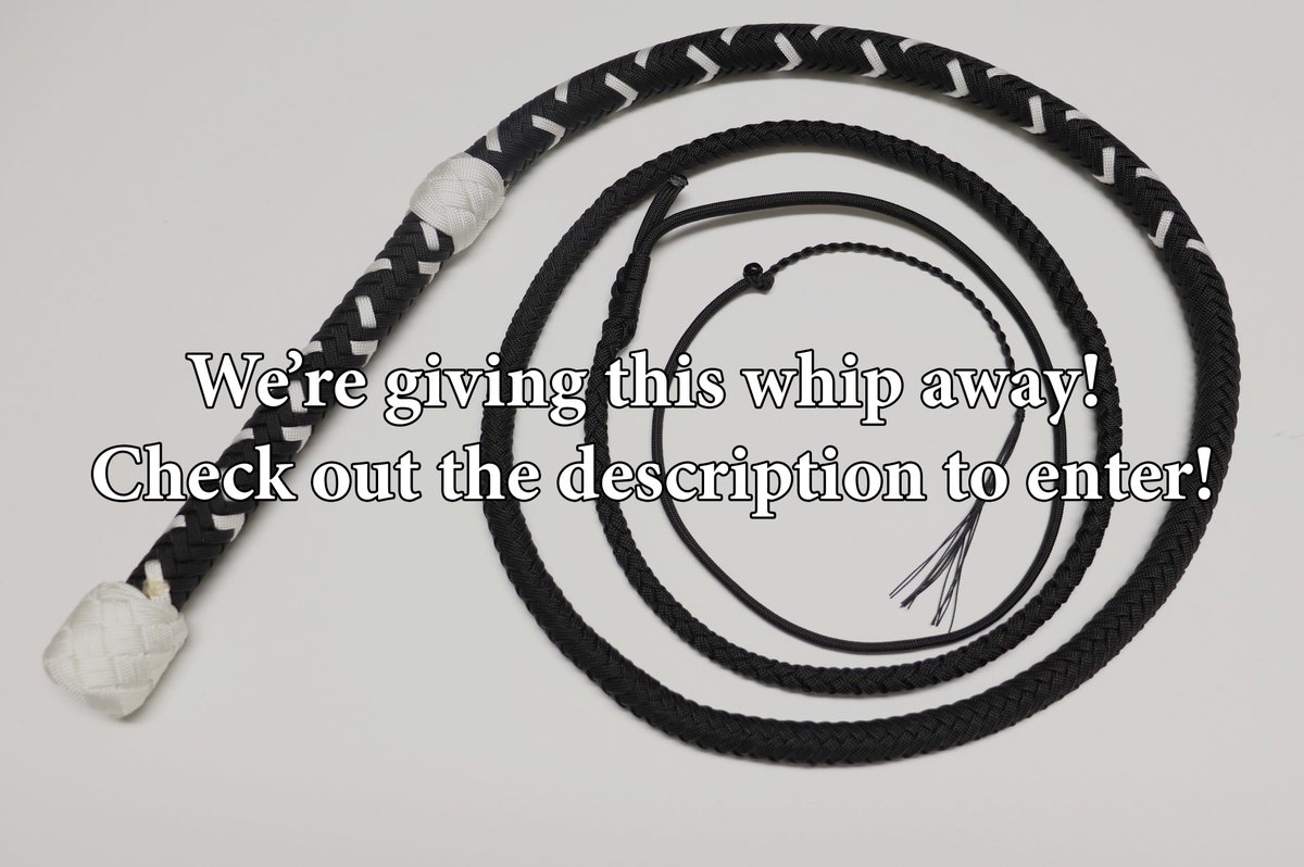 Enter to win this whip at tinyurl.com/NylonBullwhipG…
