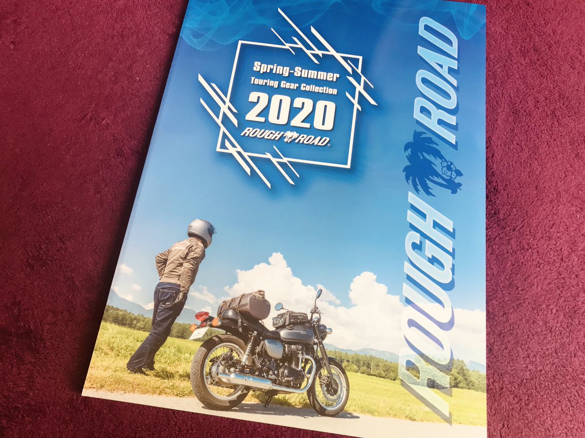 SasuRider0420's tweet photo. ラフアンドロードの2020年春夏カタログをゲット✌️
今までのカタログより、写真が大きく見易くなってます。
あ、僕の写真も載ってるので、見てねー♪(´ε` )
#ラフアンドロード #GoForRide https://t.co/E6fIjrJDlO