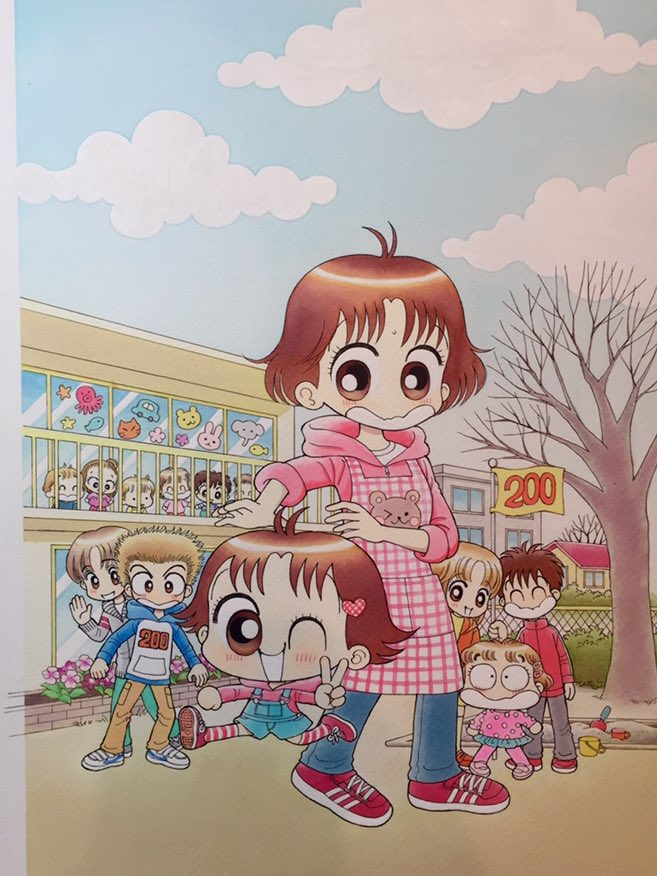 おのえりこ みい子34巻中学生編発売中 A Twitter 12年 25巻 今のあたしと未来のあたし こっちむいて みい子 0回記念で 普段は17ページですが23ページ描きました 1歩進んだみい子と竜平を描きたかった