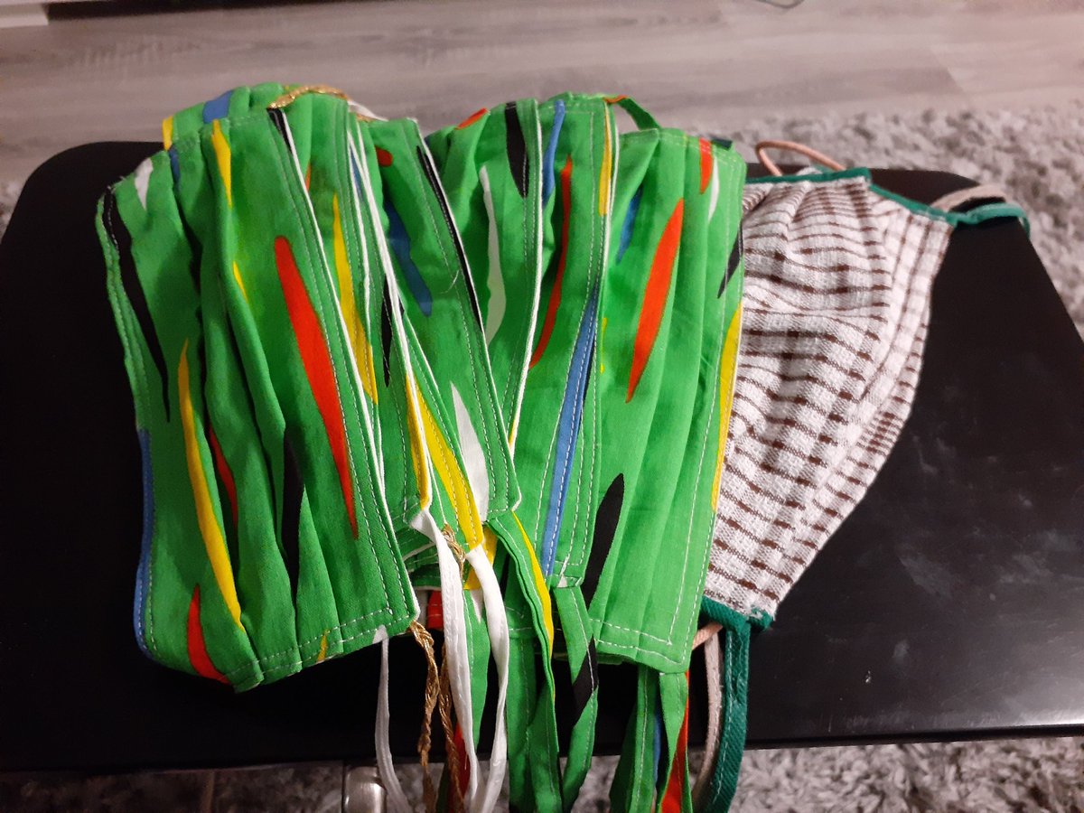 😁😁 2nd batch of #homemademasks ready to bring to work tomorrow for <a href="/MGHFoundation/">Michael Garron Hospital Foundation</a> <a href="/MGHToronto/">Michael Garron Hospital</a>