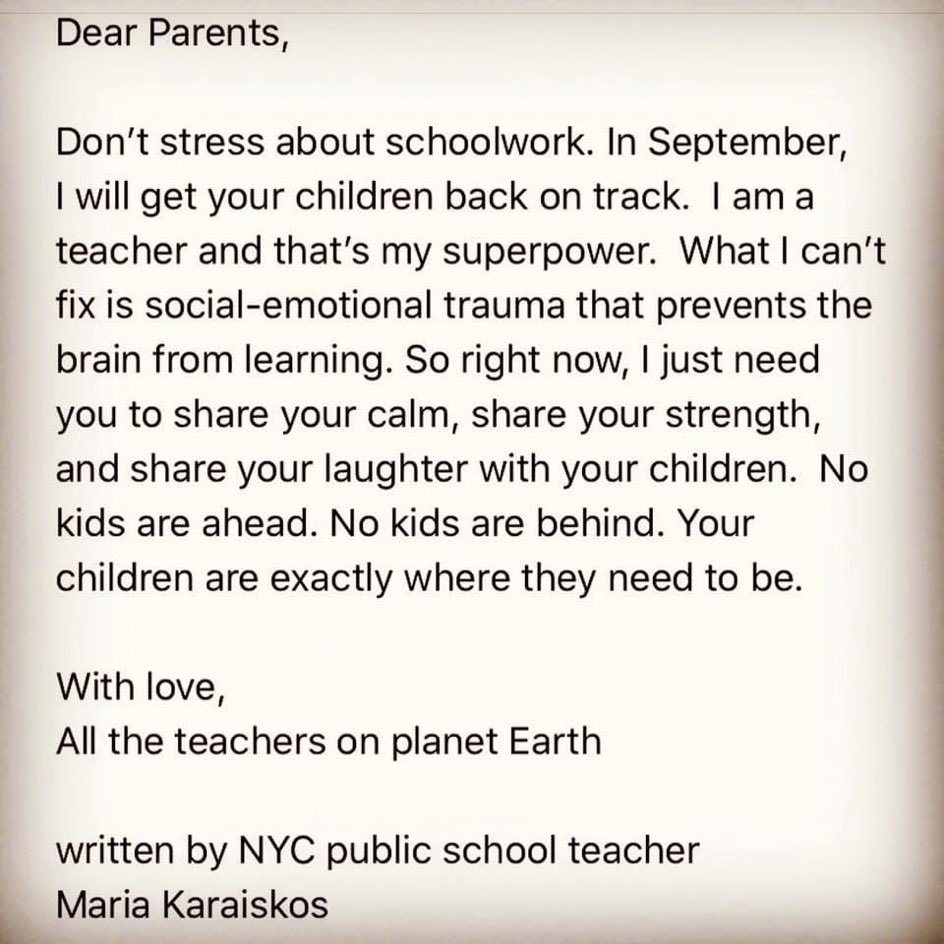 doshmanhere's tweet image. Summer term starts today,a later to all the parents out there.

Don’t forget to stay safe and save lives.