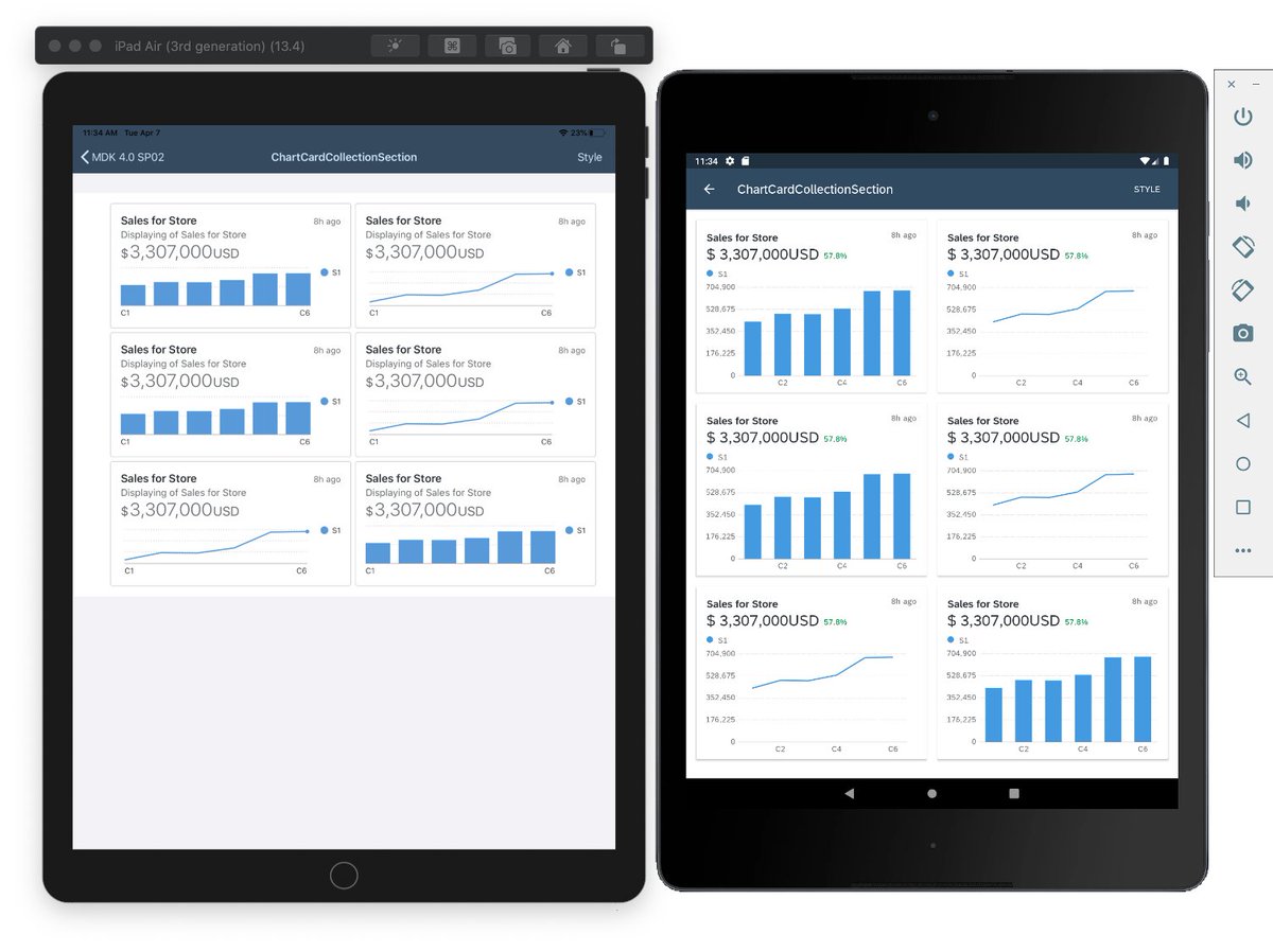 jkkansal1987's tweet image. [Blogged]:We introduce new controls charts, KPI Header, Tabs along with some enhancements in Mobile Development kit client 4.2 release! 
blogs.sap.com/2020/04/19/wha…
@sapcp @sapmobile @SAPCommunity @sapdevs #sapcp #sapmobile #LowCodeNoCode #MobileDevelopmentKit