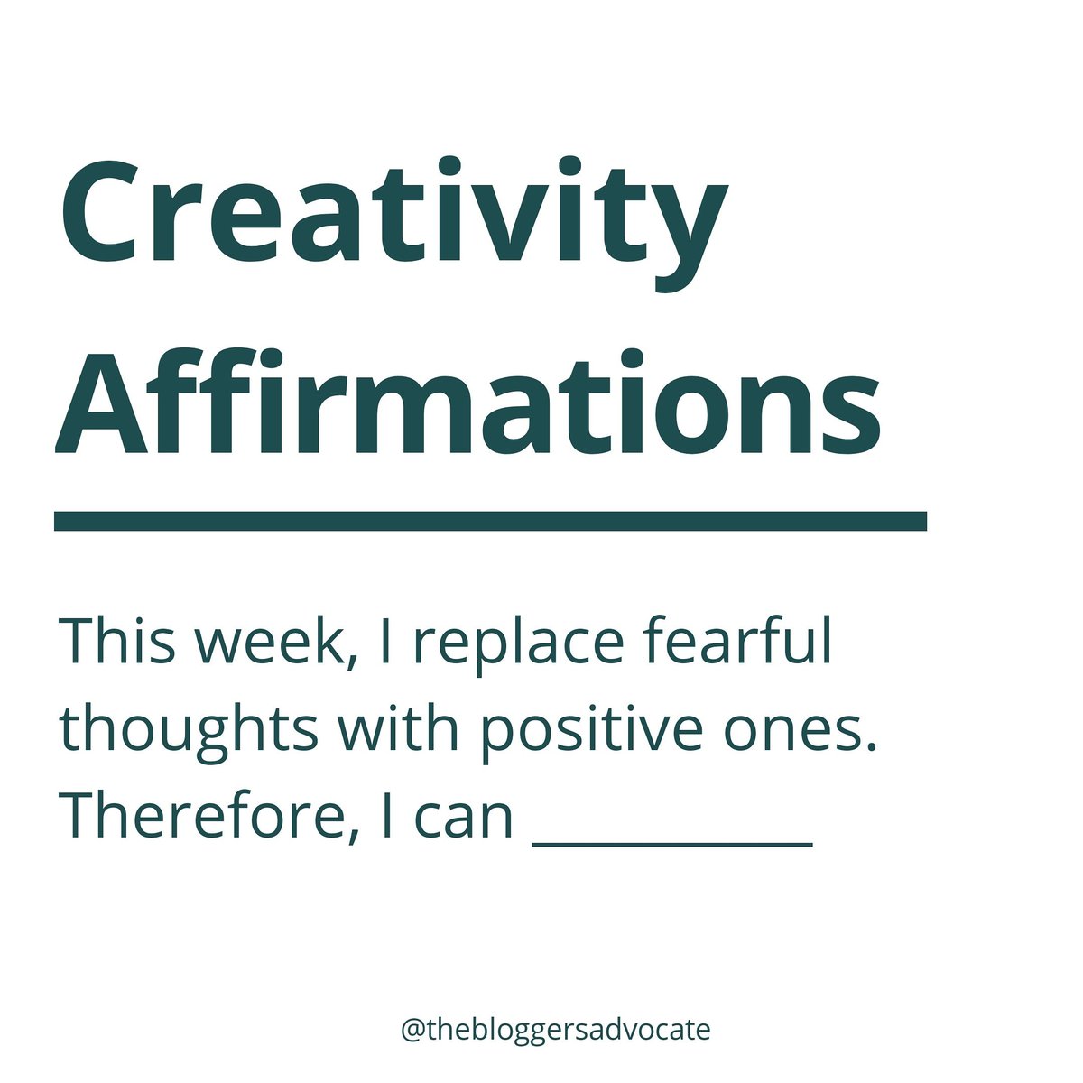 tbamarketplace's tweet photo. This week, we are affirming that we don't have room for fearful thoughts and so, we CAN do everything we set out to do. 

What about you? https://t.co/CTqJGOWHfy