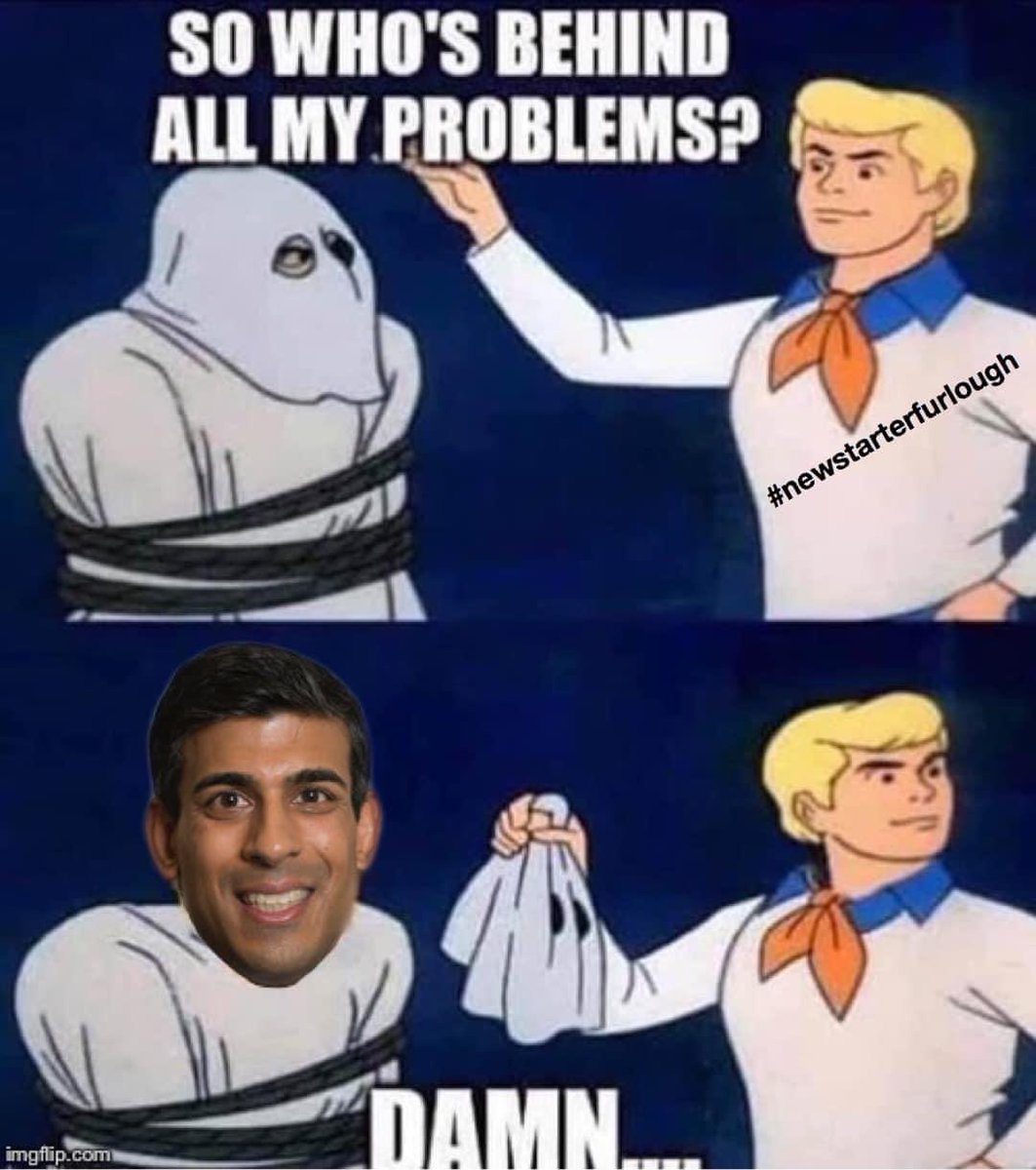 furloghed1's tweet photo. #jobrejectionscheme #newstarterjustice @RishiSunak @NickFerrariLBC @LBC @hmtreasury oh look he’s come out of hiding https://t.co/t80qWOlqZV