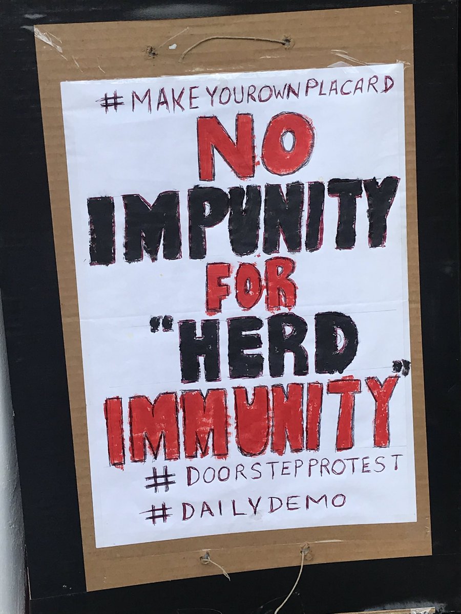 SydBolton11's tweet image. National Give Yourself A Clap Week?

How about protesting instead. 

#DoorstepProtest
#DailyDemo
#MakeYourOwnPlacard