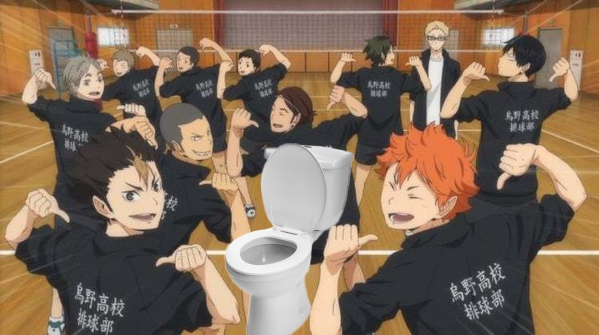 On Twitter Haikyuu Characters As Toilets A Thread Because Why Not