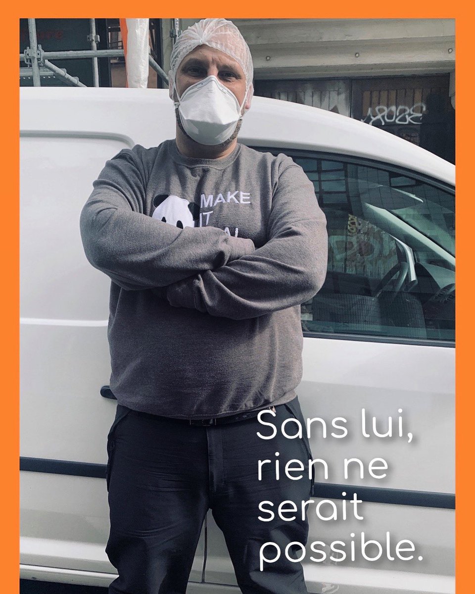encasdurgence75's tweet photo. Il s’appelle Laurent Goulenok, quand il nous a contacté, il avait un peu de temps, un camion réfrigéré et l’envie d’aider. Depuis, il livre tous les encas des chefs à @hopitalbichat A côté, il a créé #Muuz sa start up solidaire 🙏 #solidarité #solidaritecovid19 #hopitalbichat 🏥 https://t.co/Nb6gycAiXV