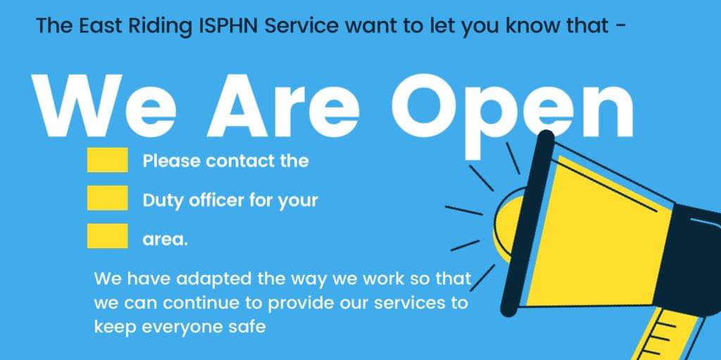 ISPHNS's tweet photo. Just a reminder that our service remains open😊
Our staff and managers are working hard so that we can continue to deliver our services in new ways to keep everyone safe
Our duty officers are ready to help with any enquirie:
https://t.co/Qf8UMtuCfe
#nhsopen https://t.co/dRbPvmFkHA