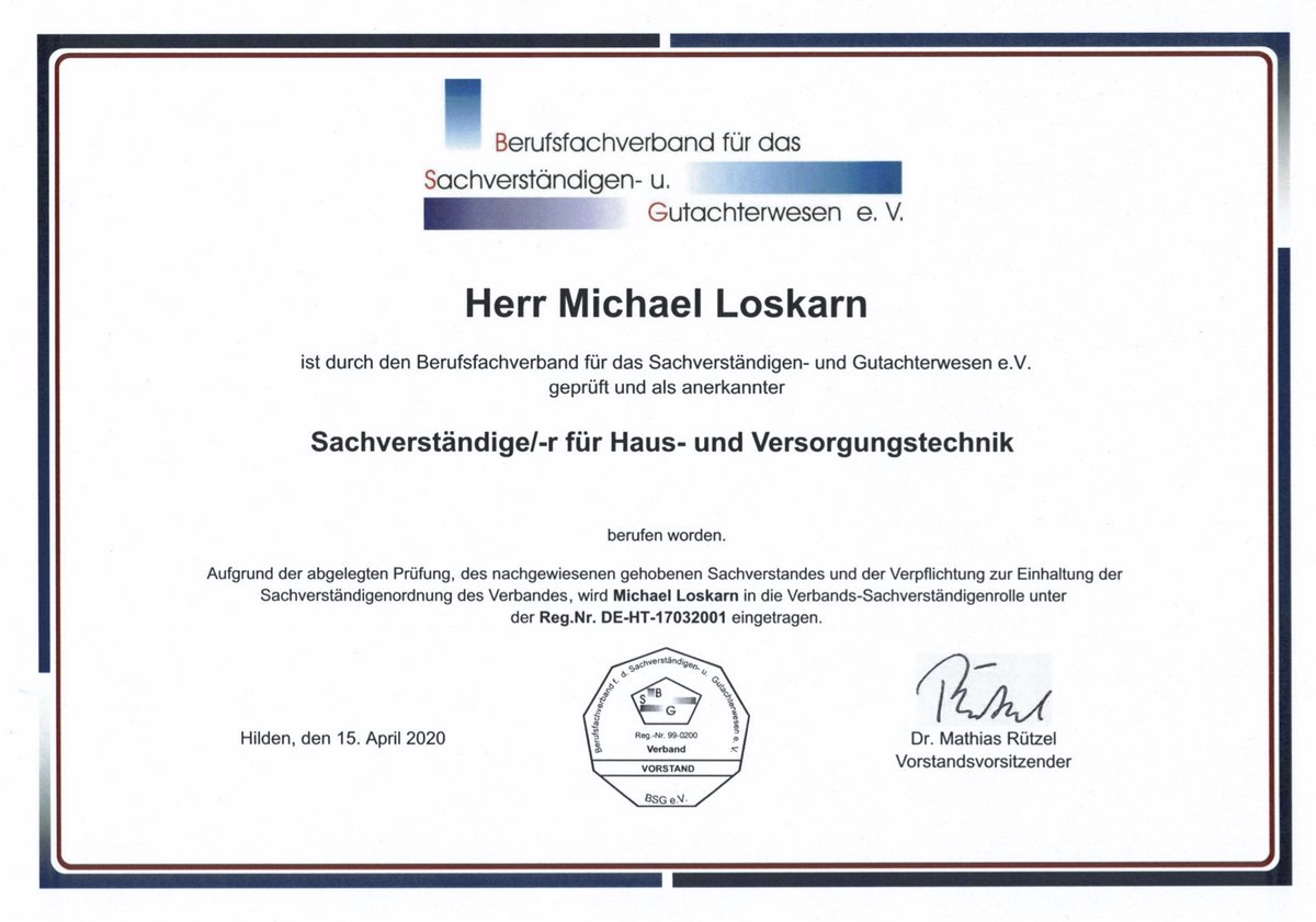 MichaelLoskarn's tweet photo. Jetzt ist die lange ersehnte Post da gewesen #Sachverständiger #BSG #DESAG https://t.co/ihVD4hmWDc
