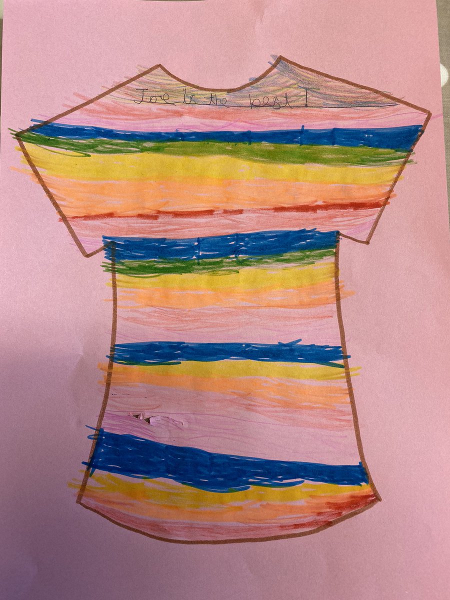 PurdyNico's tweet photo. @thebodycoach ‘Joe is the best’ by Hannah, age 5 in Stafford #homeworkwithJoe https://t.co/5Lvy2fTeDO